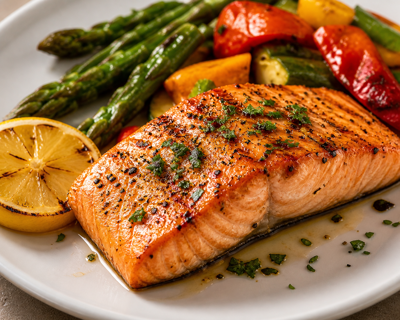 Grilled Salmon